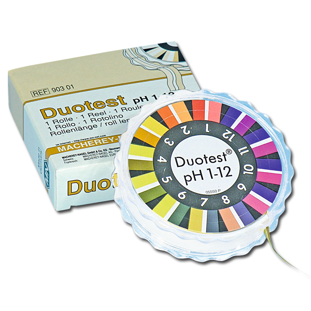 W-50185 DUOTEST-Indikatorpapier pH-Meßbereich 1,0-12,0
