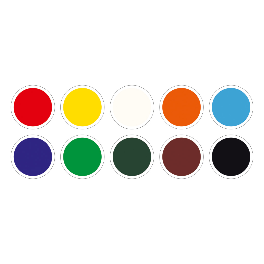 Buntpapier, Glanzpapier 80 g/m²