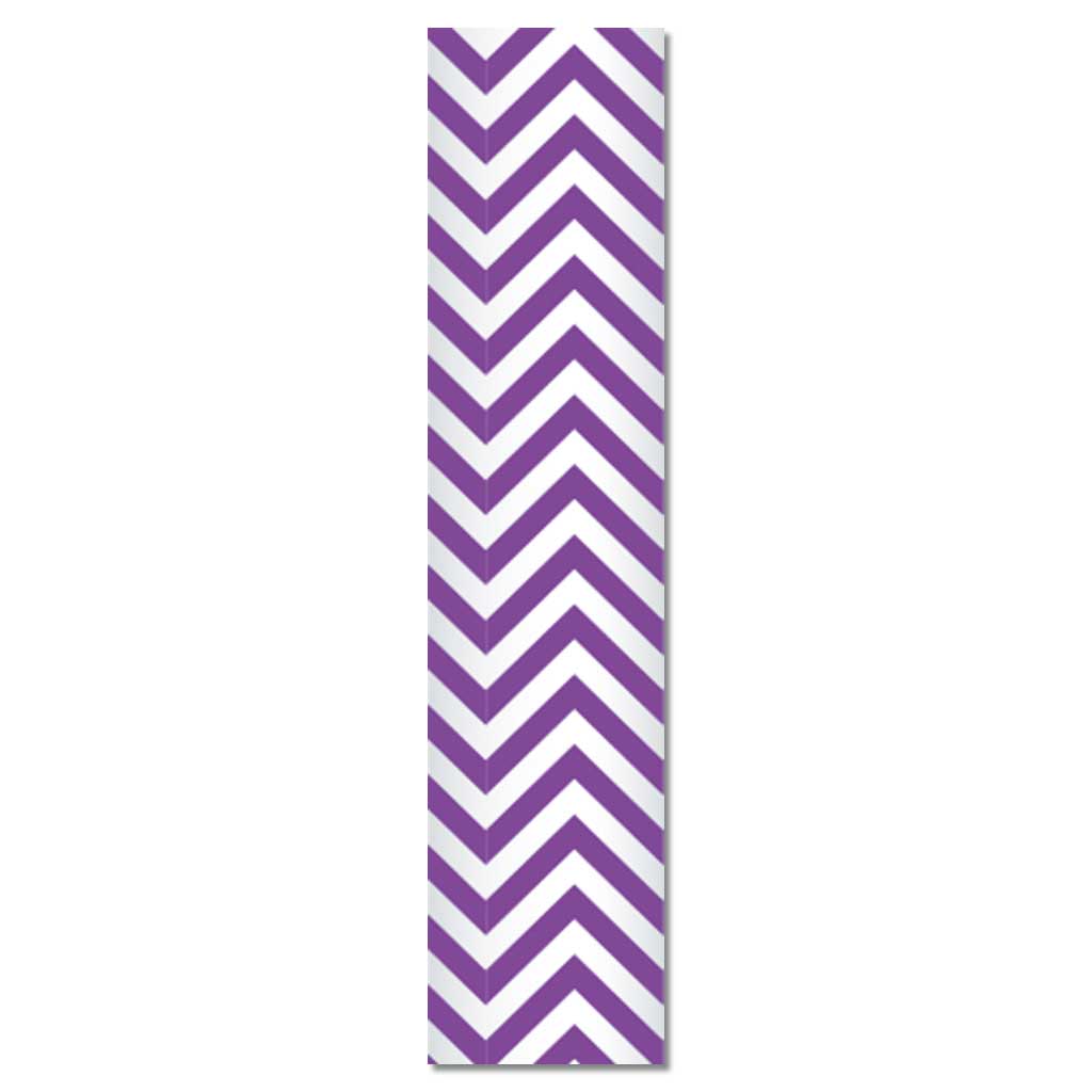 temp92065_22_lilaDap9SHbmNMIkz Papierstrohhhalme Chevron, 24 Stück