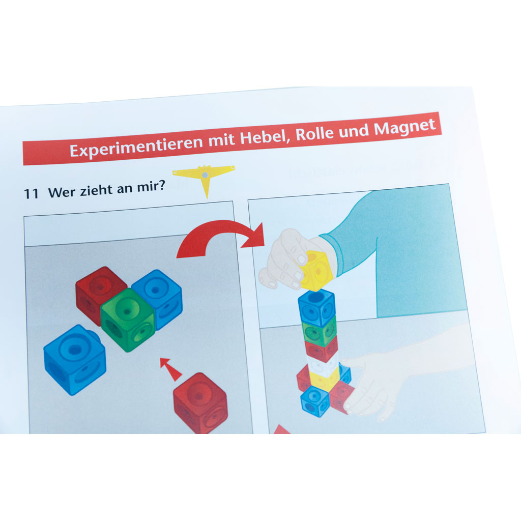 Anja und Leon experimentieren mit Hebel, Rolle und Magnet Anja und Leon experimentieren mit Hebel, Rolle und Magnet
