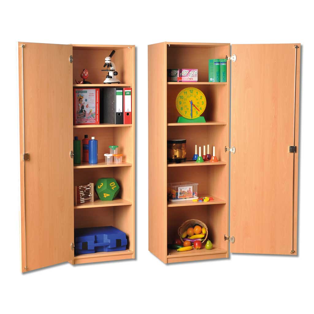 tempm-99888_schrankQ7zxLbymWlvwL Modulus® Schmaler Hochschrank, eintürig, 4 Ablageböden