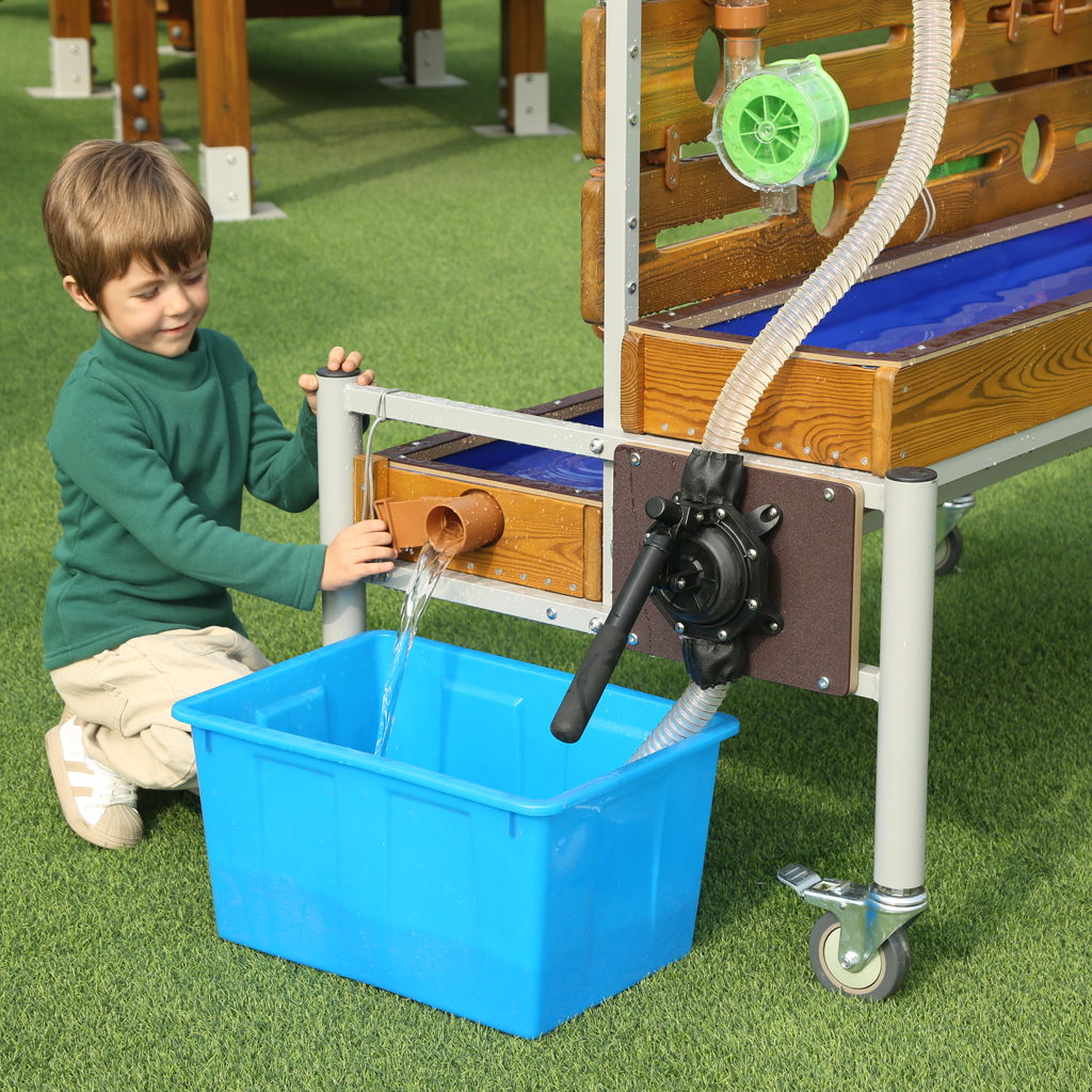 Mobile Outdoor-Wasserspiel-Anlage