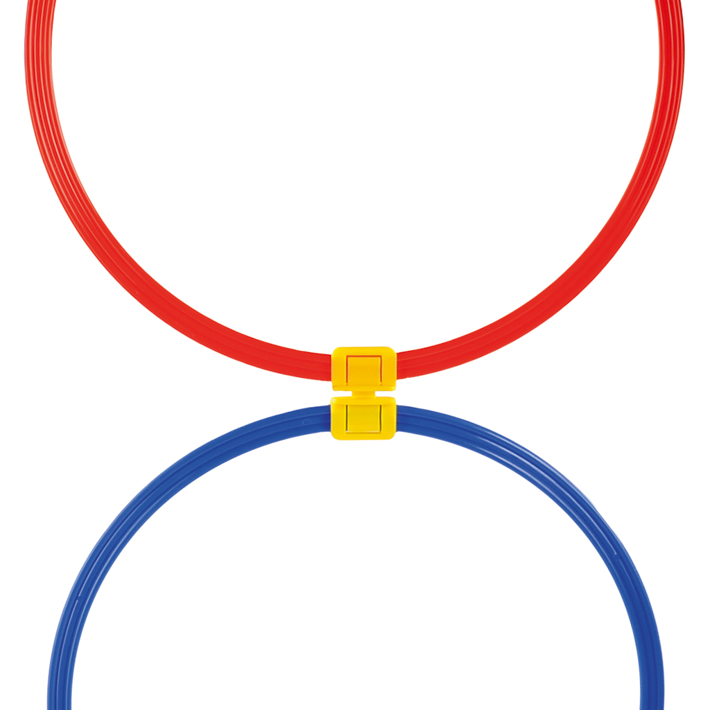 Verbinderclips für Gymnastikstangen und -reifen