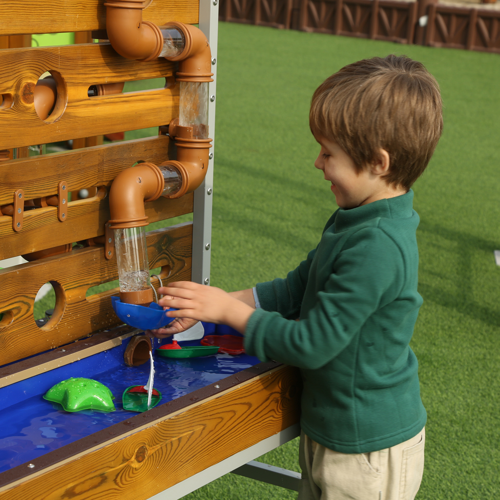 Mobile Outdoor-Wasserspiel-Anlage
