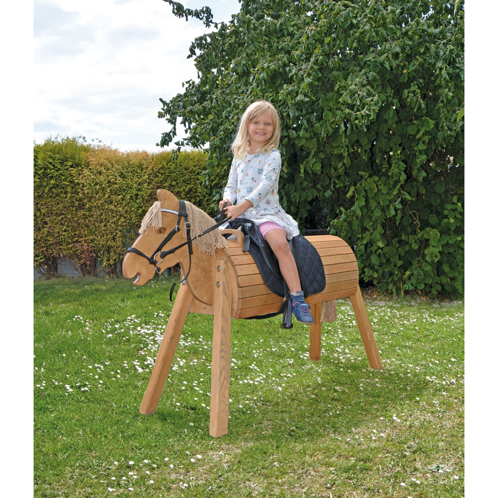 Holzpferd, groß-Bild Auf diesem Bild ist das Produkt mit der Art.Nr.: W-83593 zu sehen