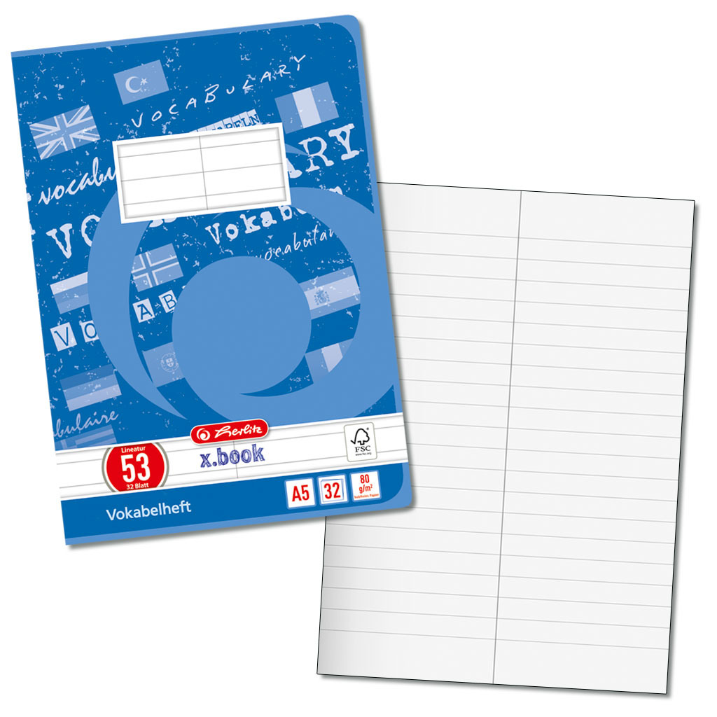 Herlitz® Vokabelheft