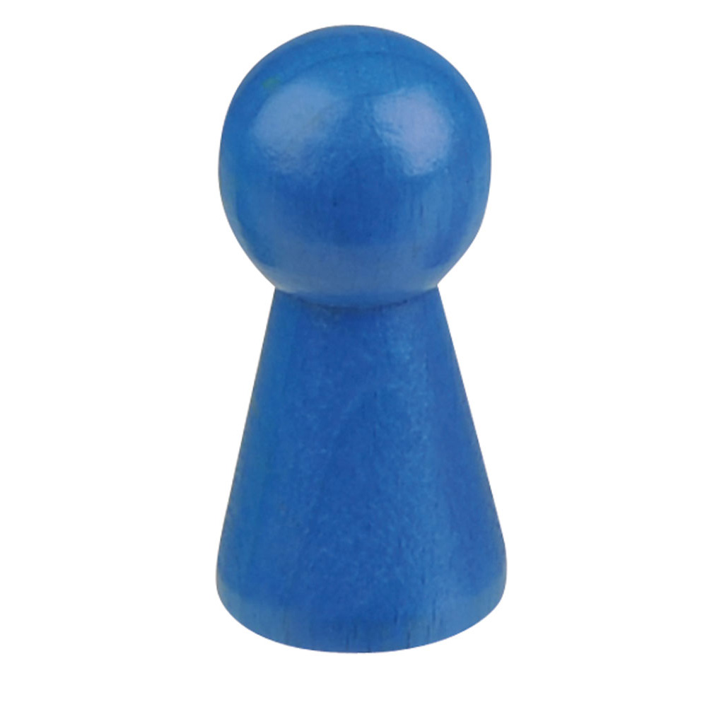 Riesenholzspielkegel – blau