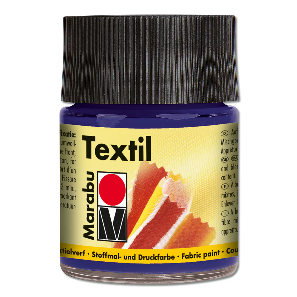 Marabu Textil Stoffmal- und Druckfarbe, 50 ml