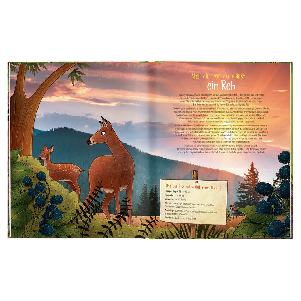 Stell dir vor, du wärst .., ein Tier im Wald