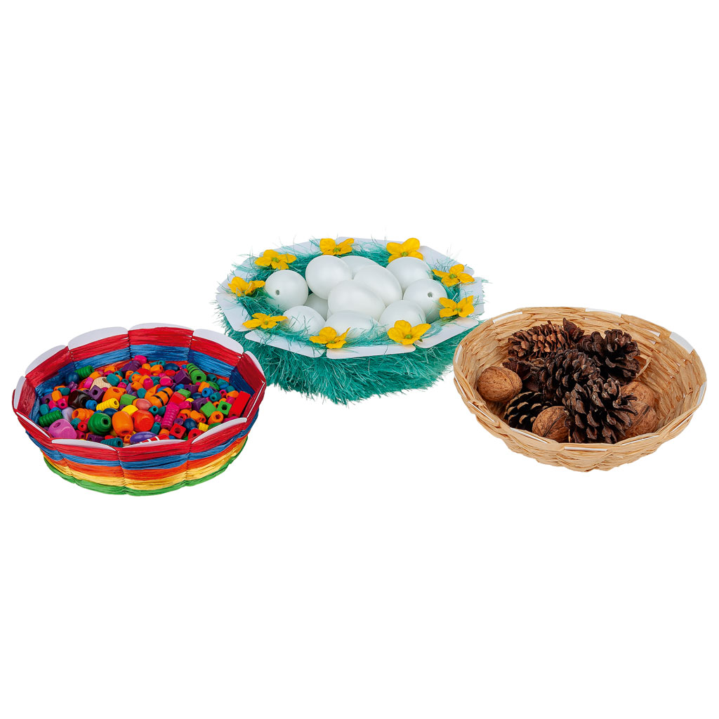 Flechtstanzteile, blanko