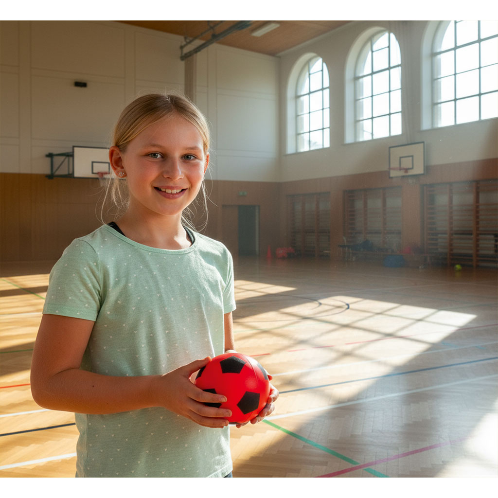 Schaumstoff-Fußball