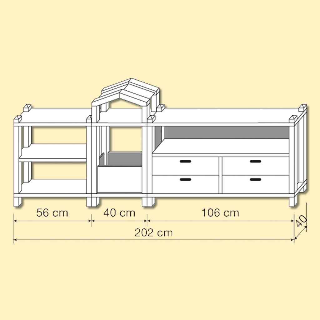 Regalsystem Jan