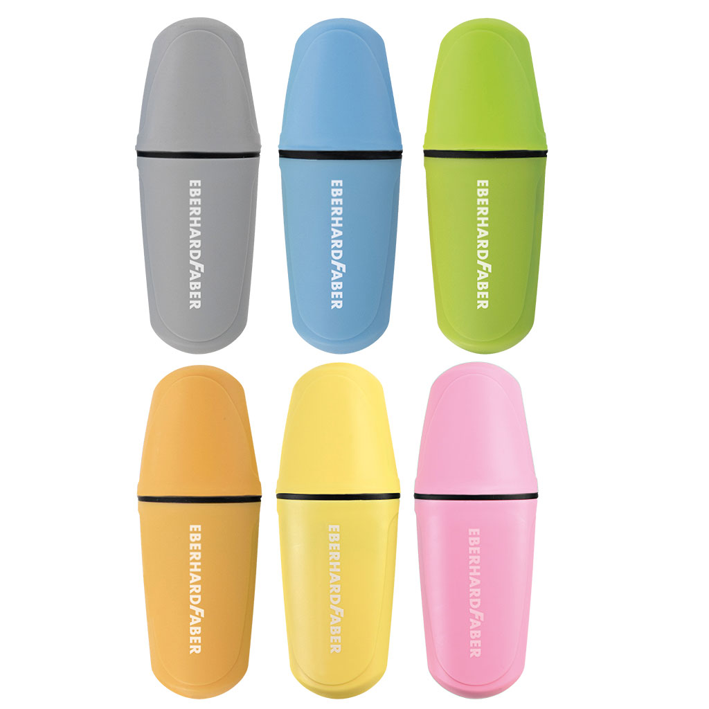 Eberhard Faber Textmarker Mini Highlighter Pastell-Bild Auf diesem Bild ist das Produkt mit der Art.Nr.: W-93602 zu sehen