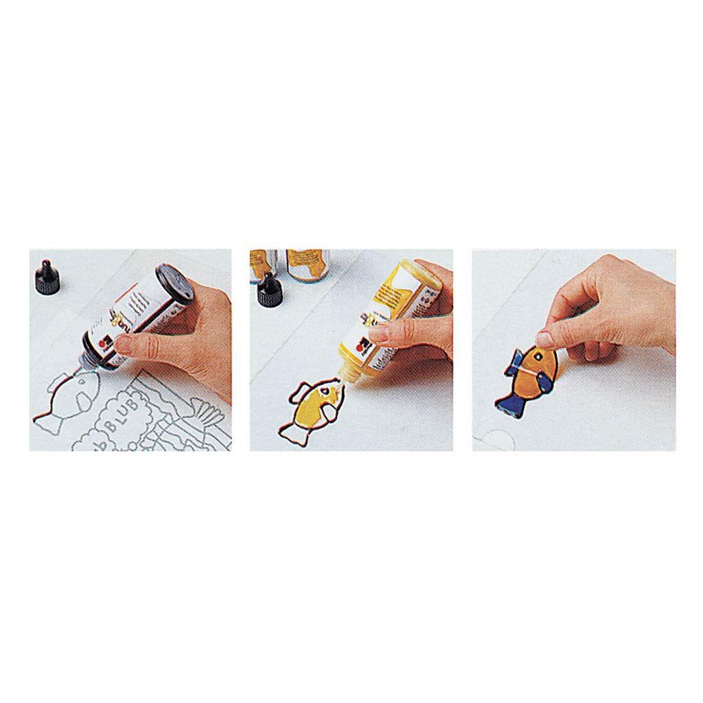 Marabu fun & fancy Fenstermalfarbe, 250 ml