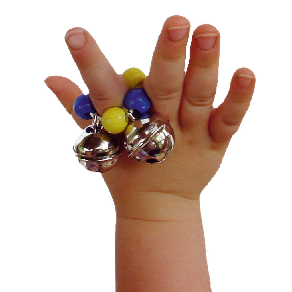 Fingerband mit 2 Schellen