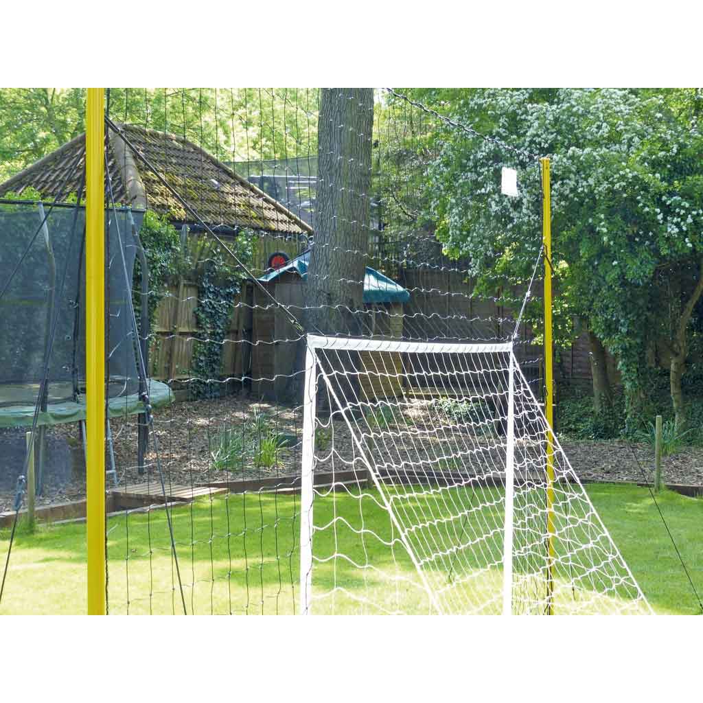 Fußballtor mit Fangnetz Fußballtor mit Fangnetz