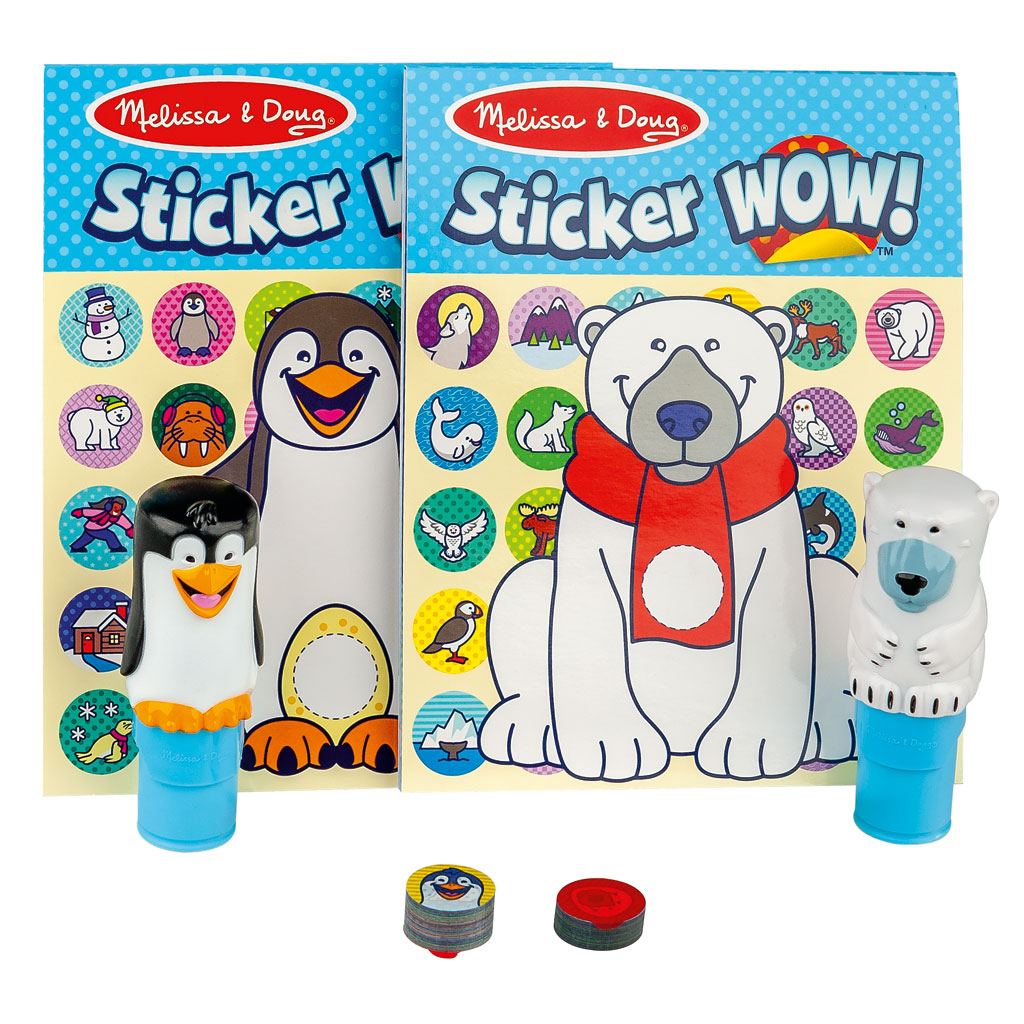 Melissa & Doug Stempelset Winter, 2er-Set