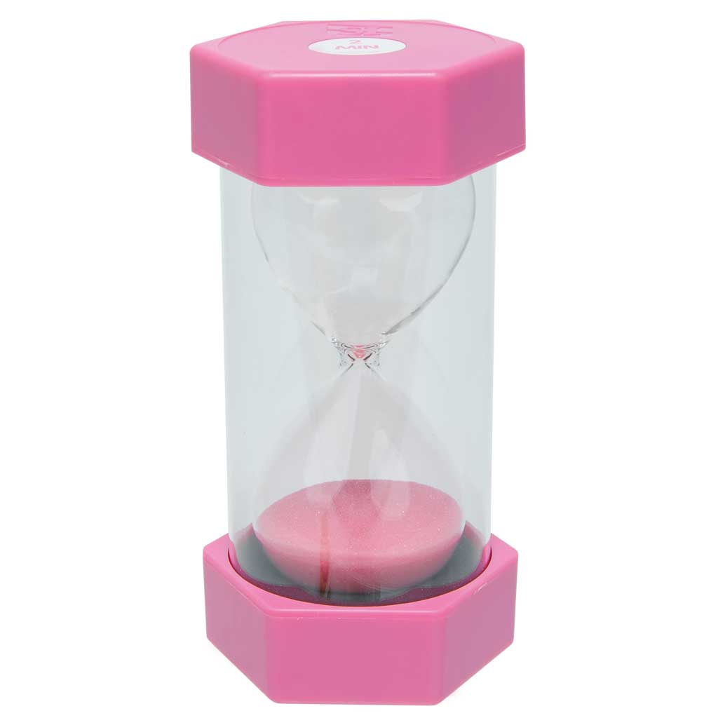 Große Sanduhr, Größe 16 cm Ø 8 cm, mit verschiedenen Zeiten