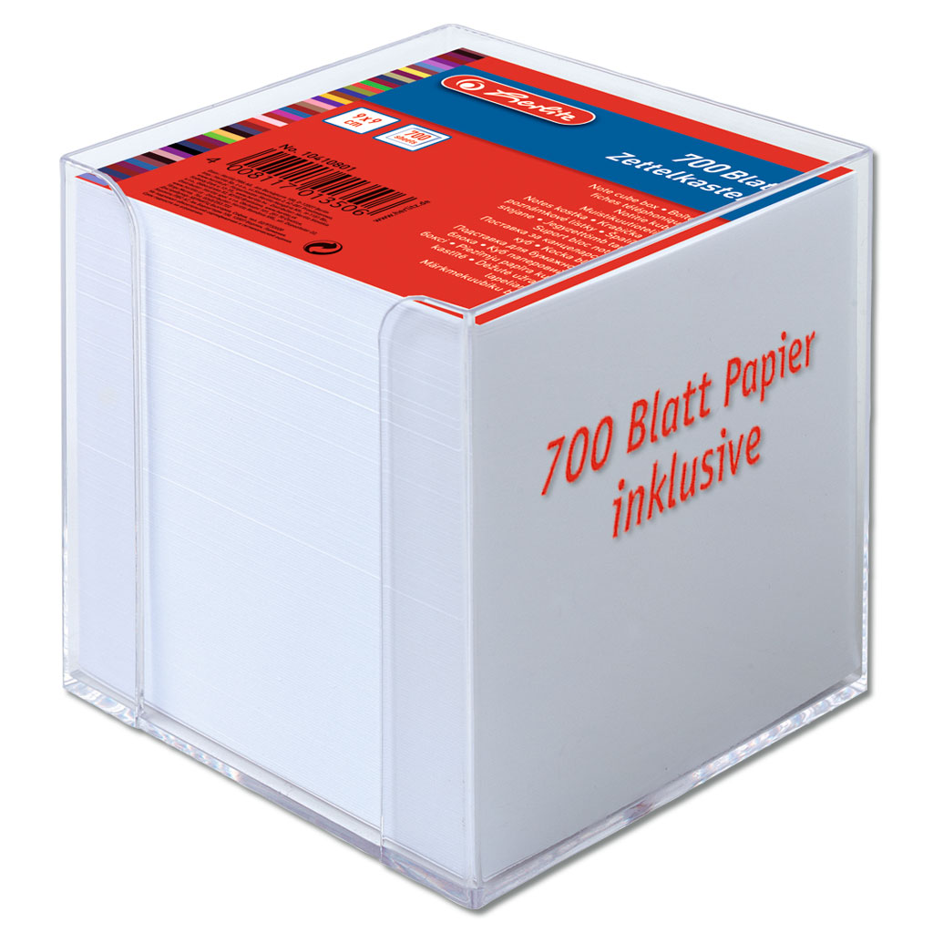 Herlitz® Zettelkasten inkl. 700 Blatt 