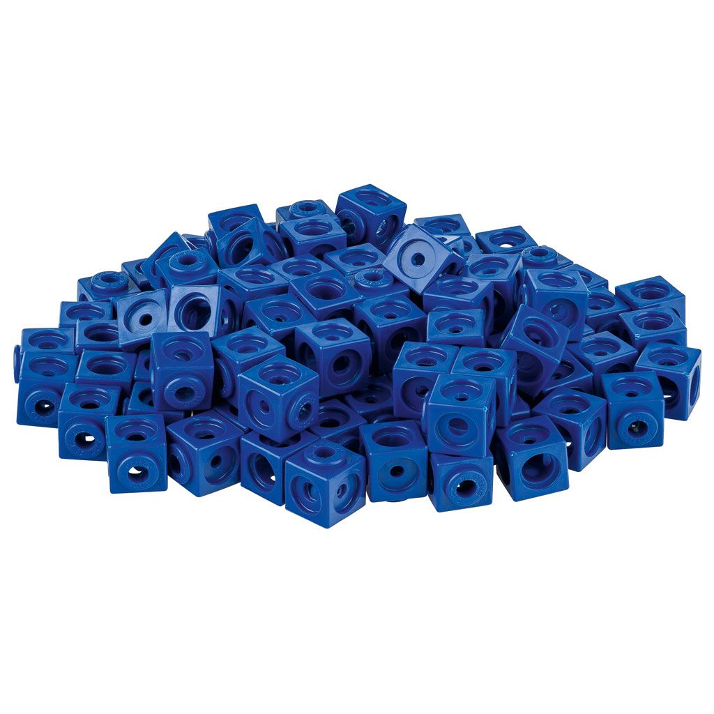 Steckwürfel, 100 Stück Steckwürfel, 100 Stück