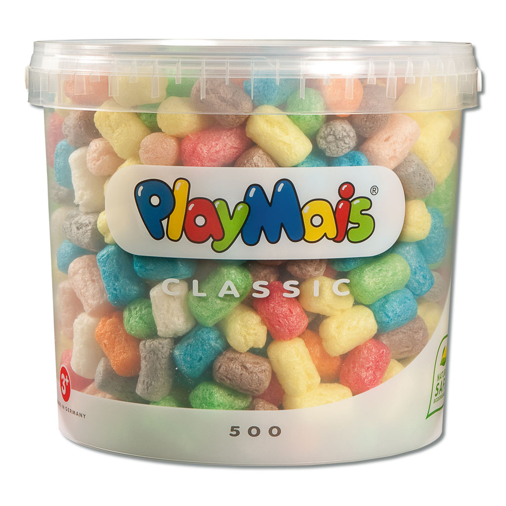 PlayMais® Eimer, 500 Teile