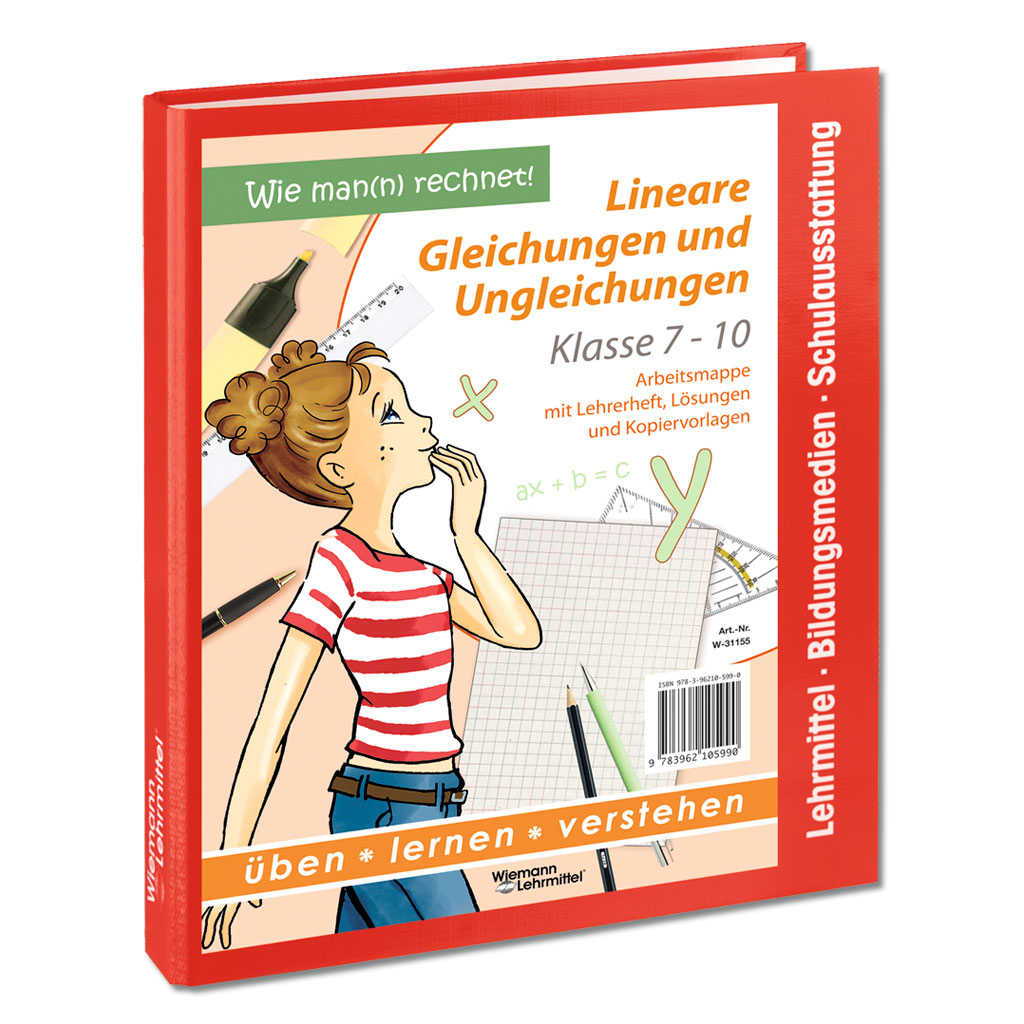 Arbeitsmappe „Lineare Gleichungen und Ungleichungen“