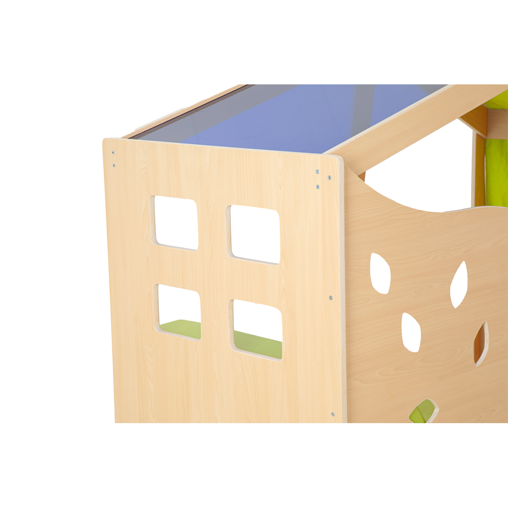 Mobiles Spiel- und Lesehaus