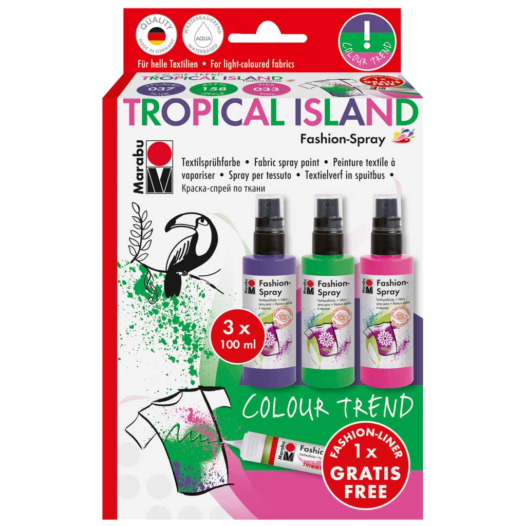 temptextilspray_tropicalisland_wiemann_lehrmittel_923479TDsdTarAw6nr Auf diesem Bild ist das Produkt mit der Art.Nr.: W-92347 zu sehen