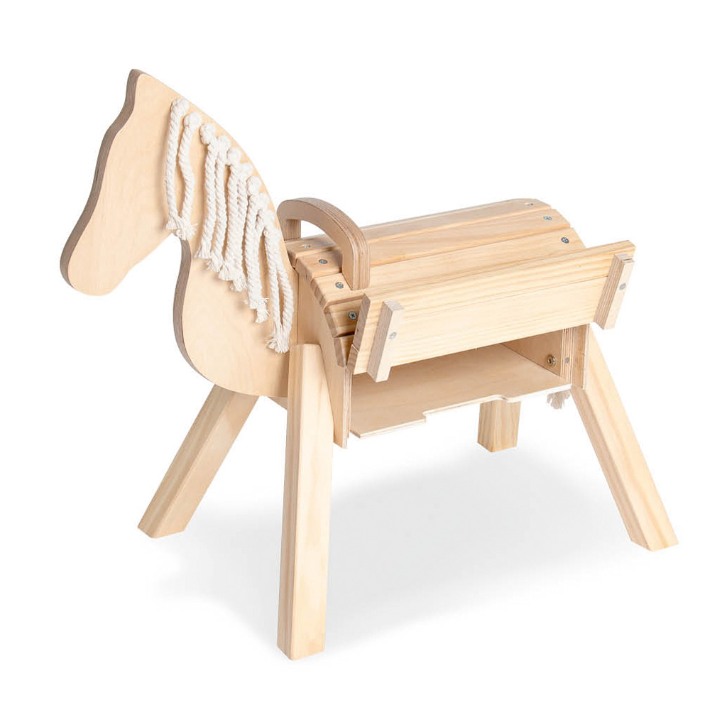 Kleines Holzpferd Nelli