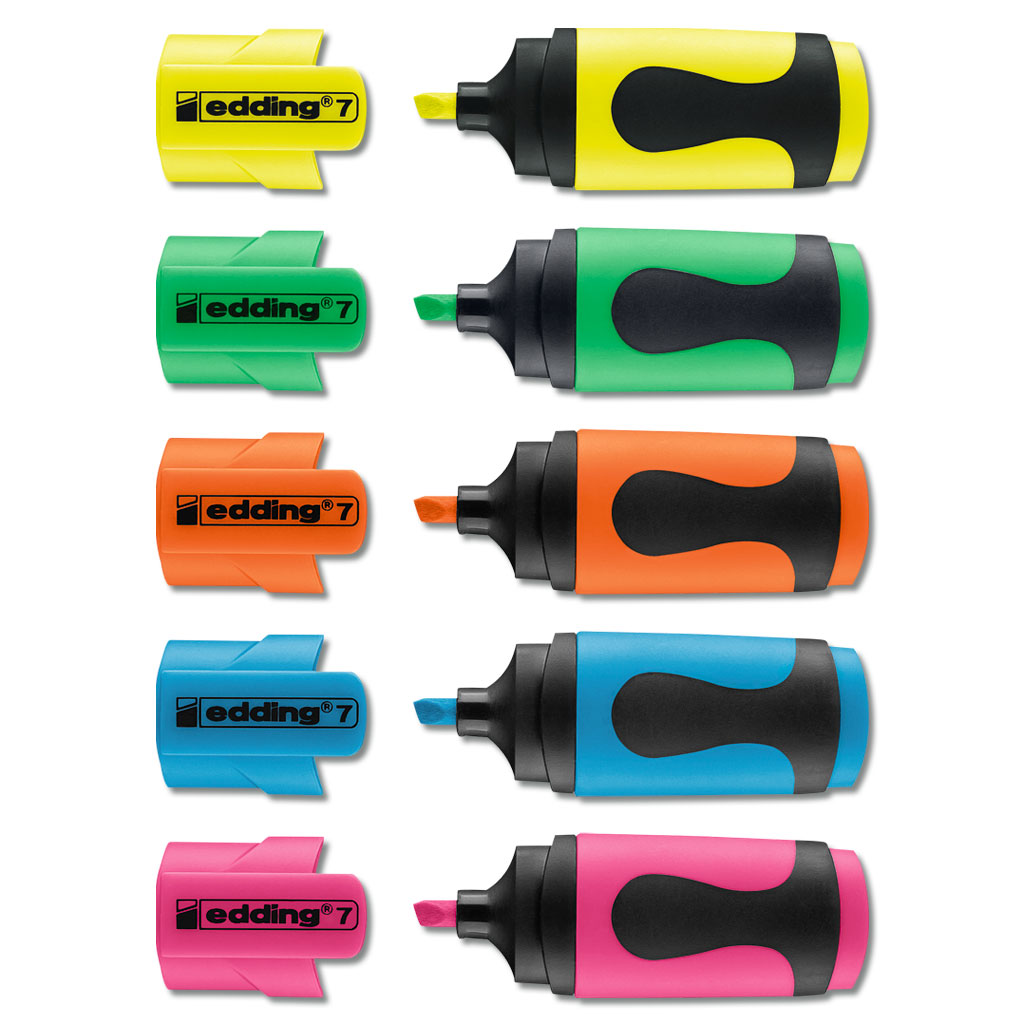 temp92839a-textmarker_mini_stifte-offen-edding-7_zQrjtkgLOqruF edding® 7 Mini Textmarker 5er-Set