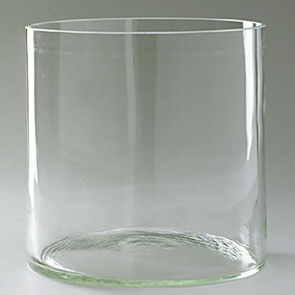 Glaswanne, zylindrisch, Natron-Kalk-Glas