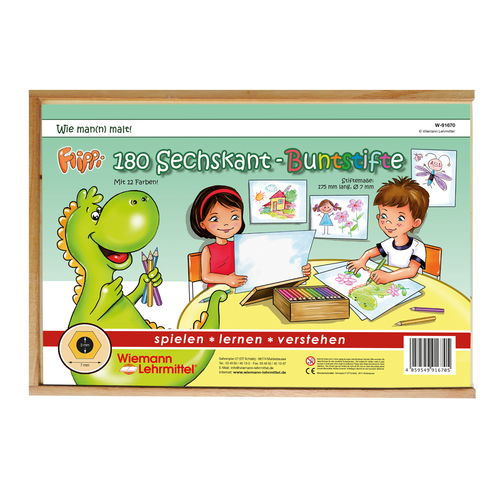tempbuntstifte_wiemann_lehrmittel_91670z1zqTjQYo5hVd Flippi® Sechskant-Buntstifte