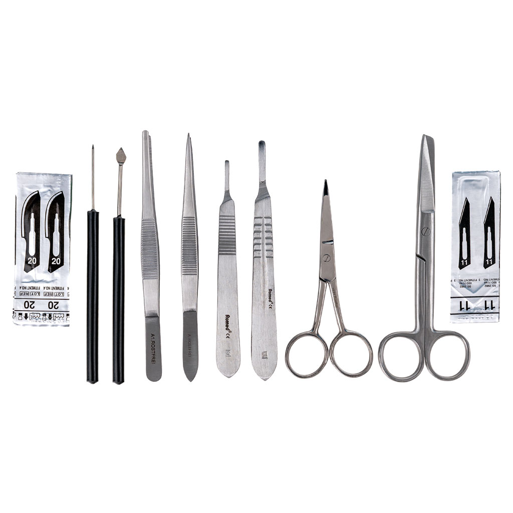 10-teiliges Präparierbesteck-Set