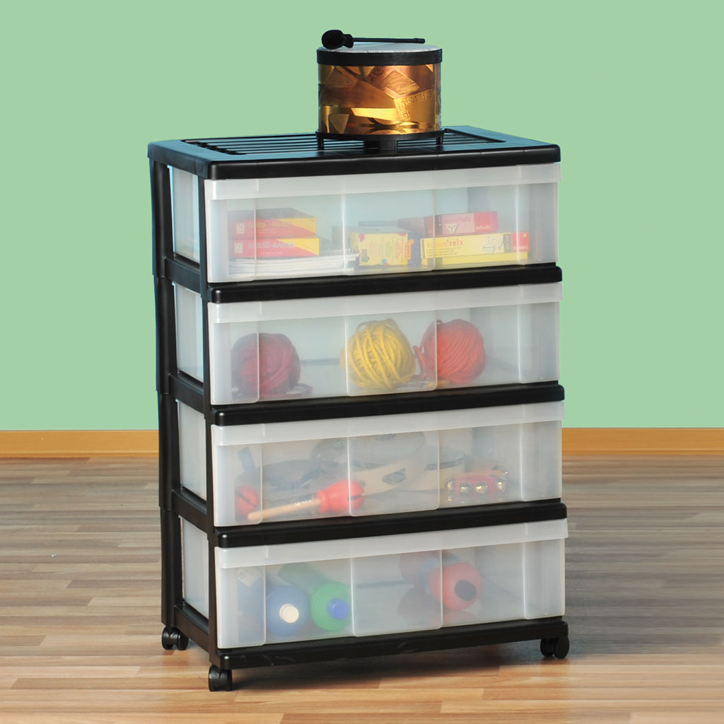 Modulus® Ordnungswagen mit 4 XXL-Schubladen