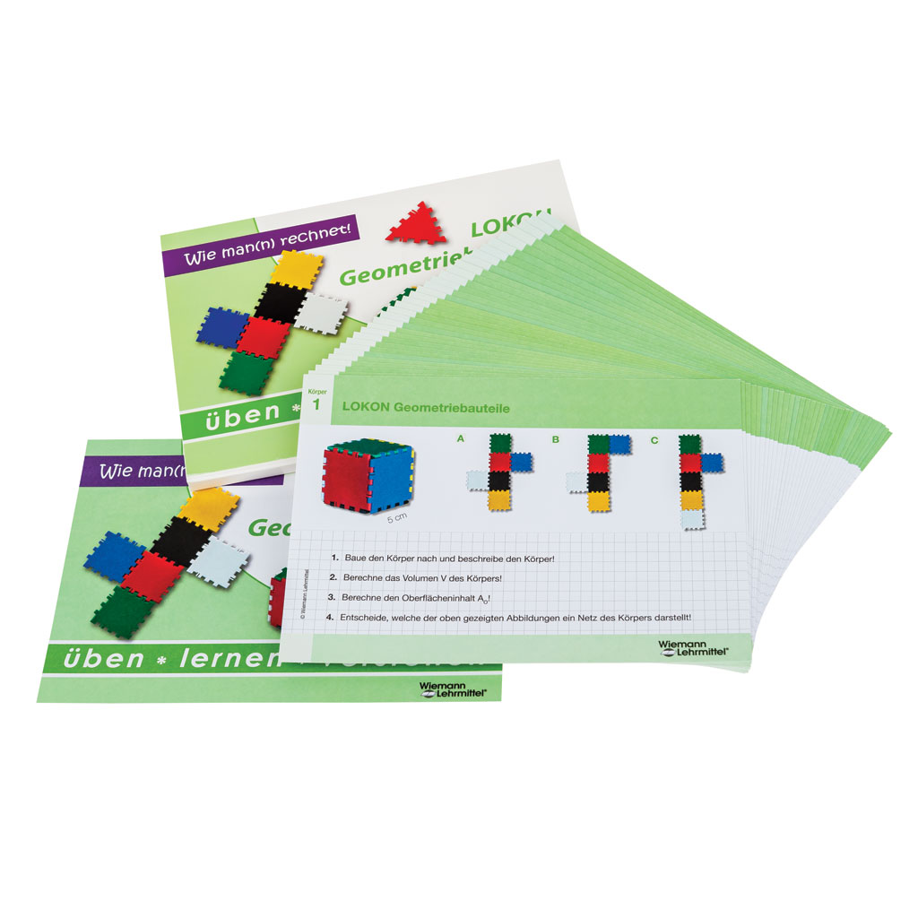 Arbeitskarten - LOKON Geometriebauteile Arbeitskarten - LOKON Geometriebauteile
