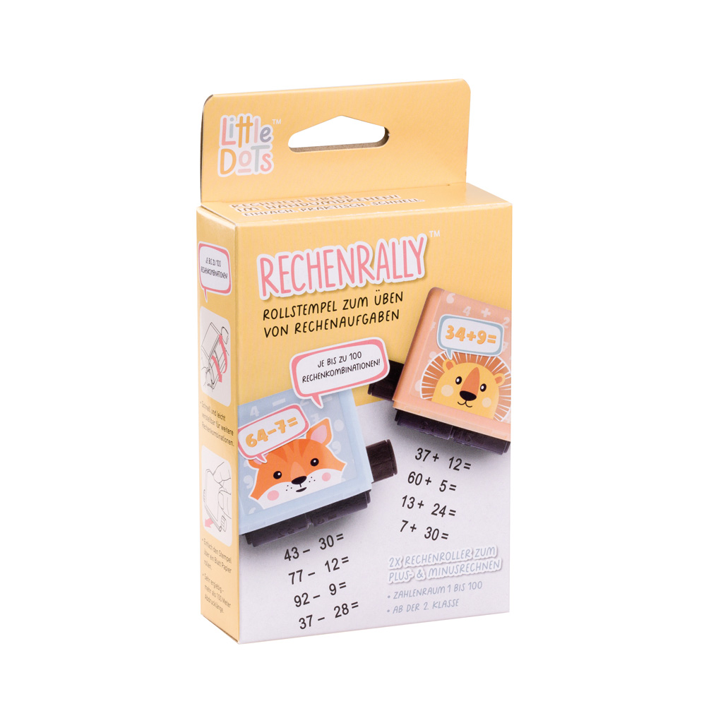 trodat Rechenrally Plus und Minus Rechenroller, 2er-Set