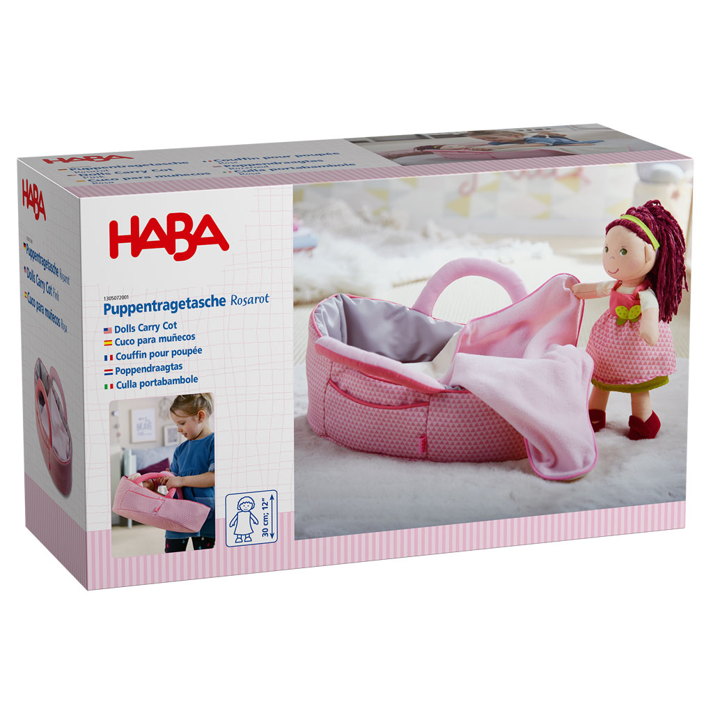 HABA® Puppentragetasche Rosarot