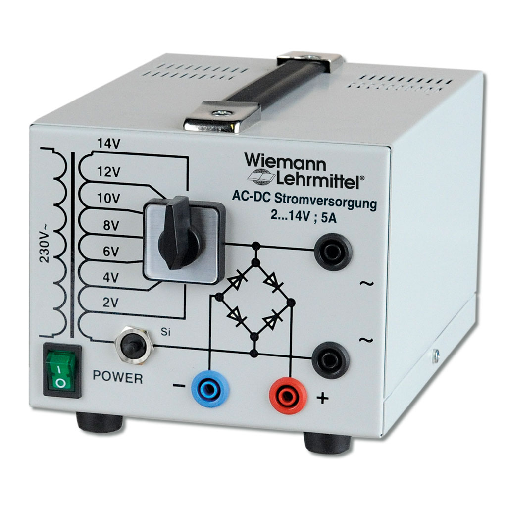 Stromversorgungsgerät, 2 bis 14 V/5 A