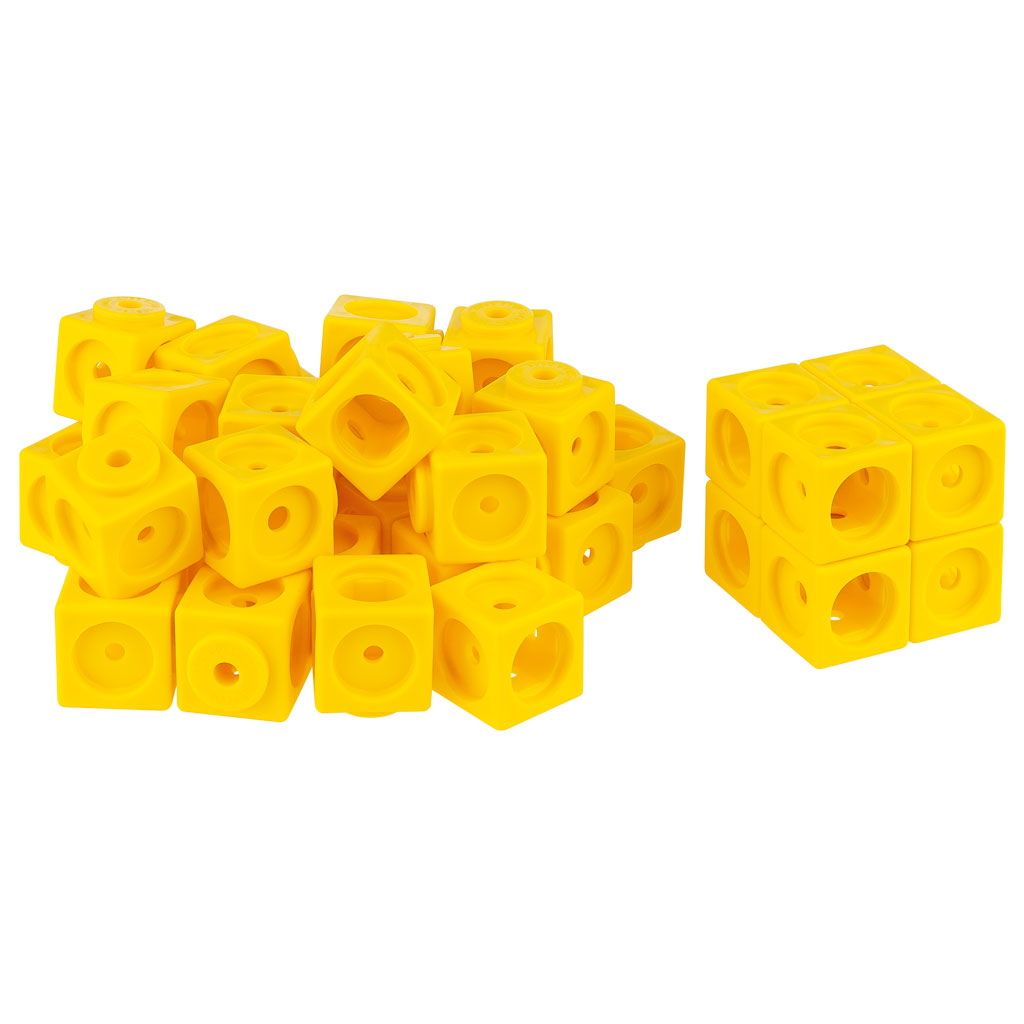 Riesen-Steckwürfel, 40 Stück Riesen-Steckwürfel, 40 Stück