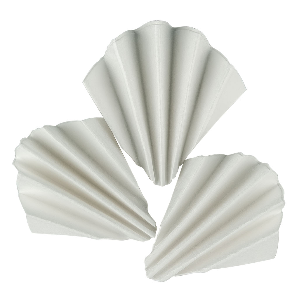 Faltenfilter, 6 verschiedene Durchmesser