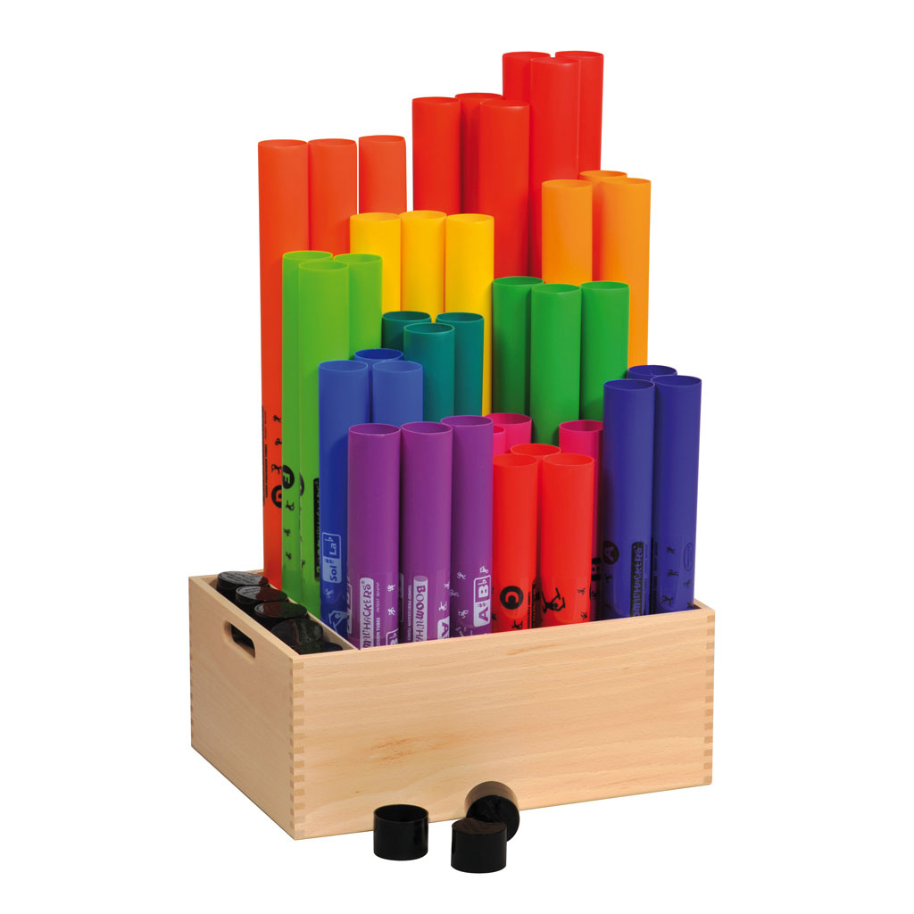 Aufbewahrungsbox für Boomwhackers