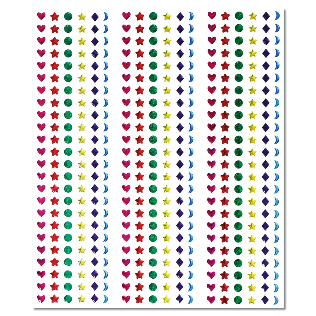 Kristallsticker Megapack, 2.150 Stück