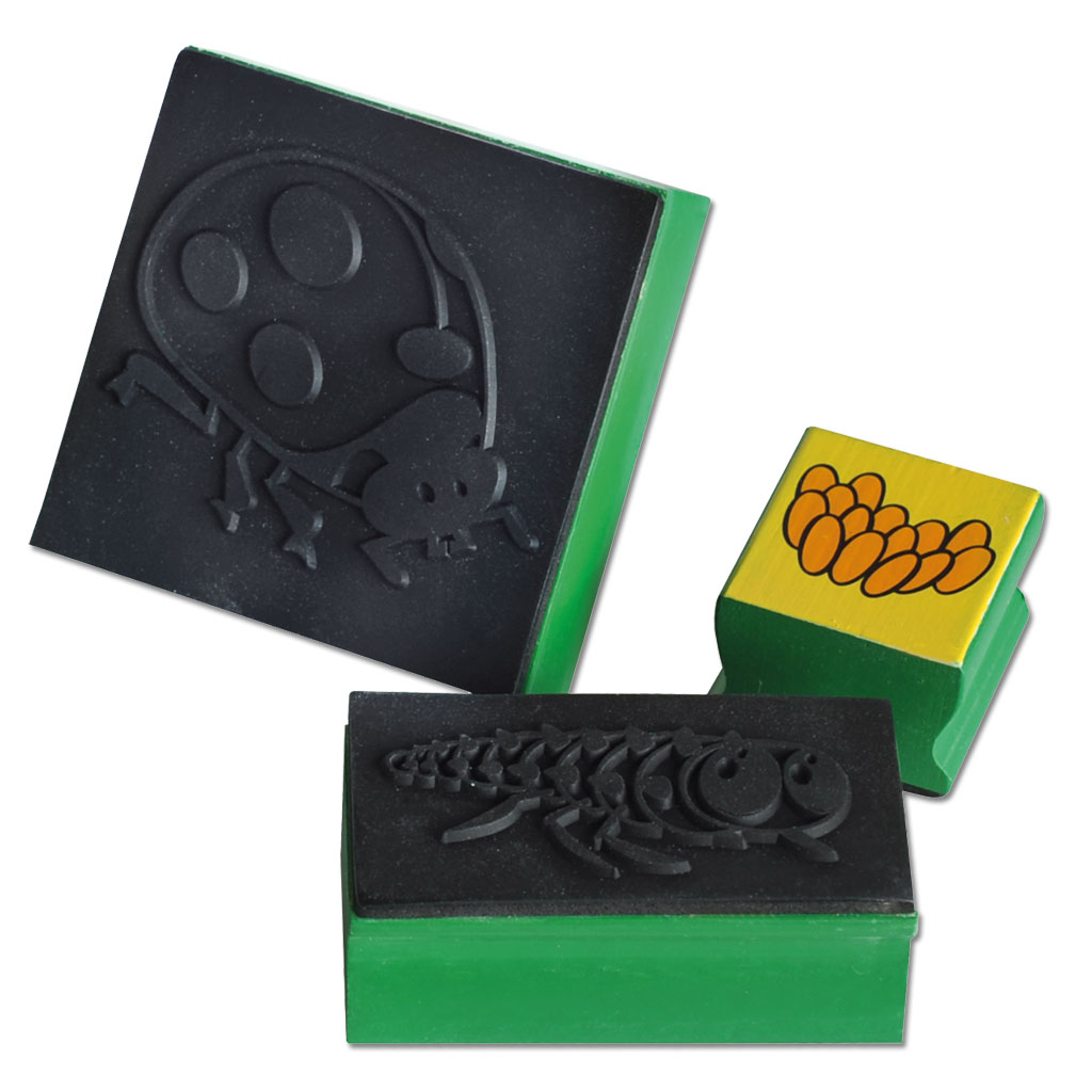 temp80323a6L3z1V47yQ58K Tierstempel Entwicklungsstadium der Marienkäfer