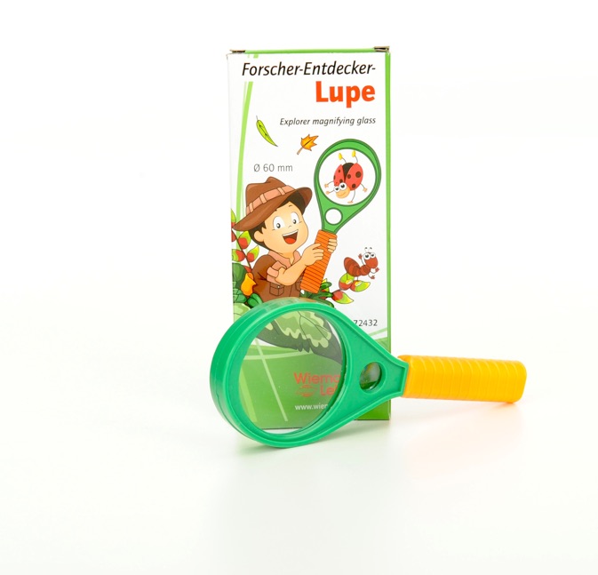 Forscher-Entdecker-Lupe