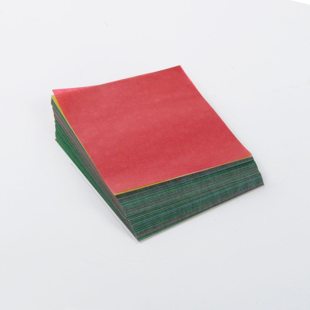 Faltblätter, transparent 40 g/m², 500 Bogen in 10 Farben