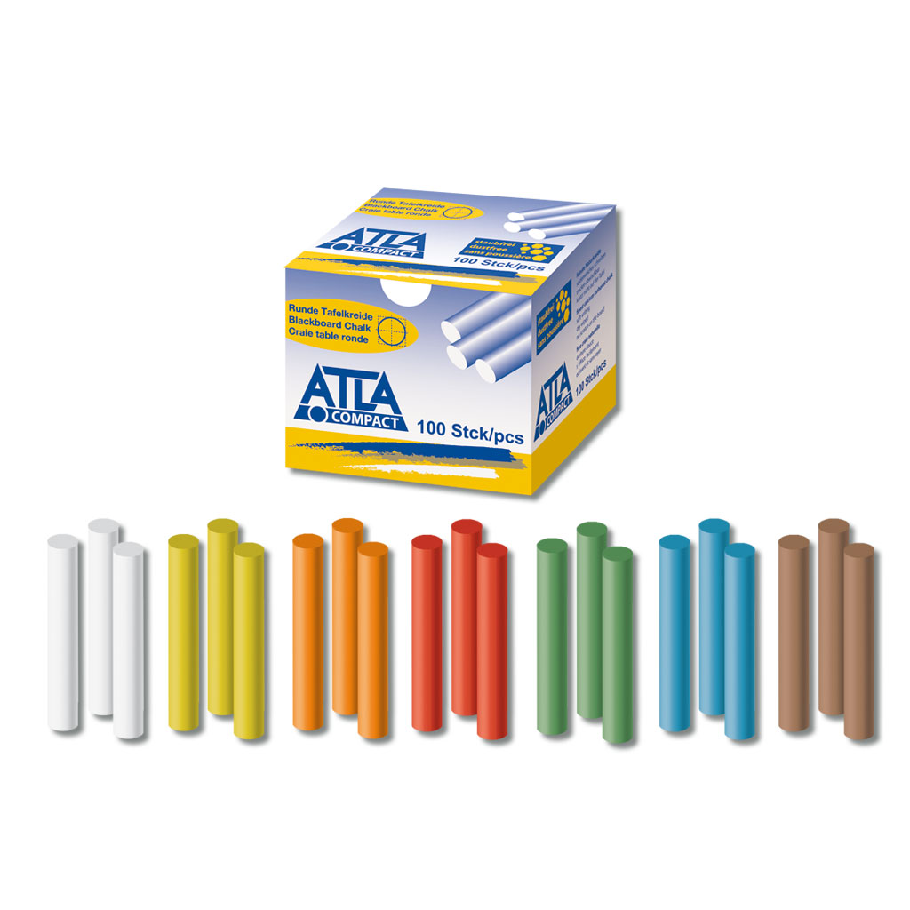 ATLA Compact Tafelkreide, rund