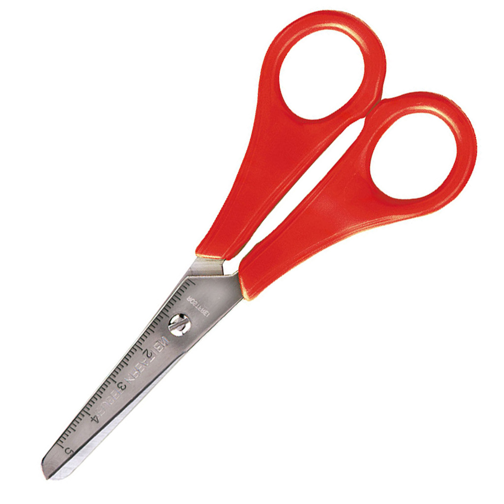 temp90200uq3EVEhHUwFbL Bastelschere, rund, mit farbigem Griff