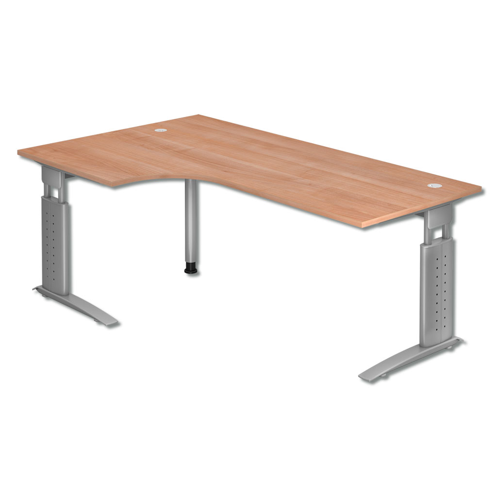 L-Fuß-Eckschreibtisch (Ecke links)