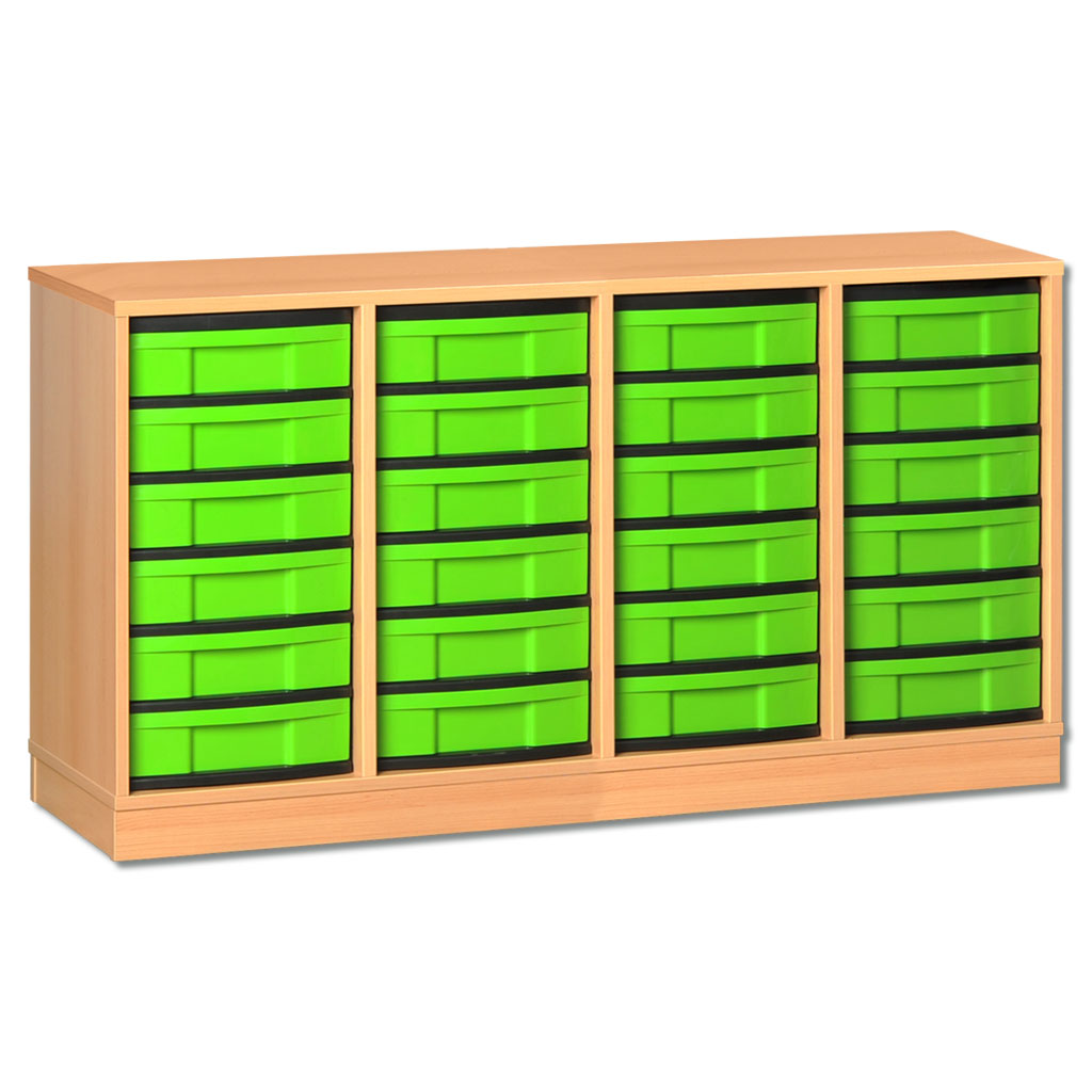 Modulus® Eigentumsschrank, 4-reihig, fahrbar oder feststehend