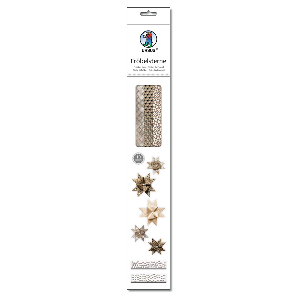 temp92323-edle-froebelsterne-gold-silber-schwarz6HvD55p38hazA Ursus® Edle Fröbelsterne Gold, 15 Sterne